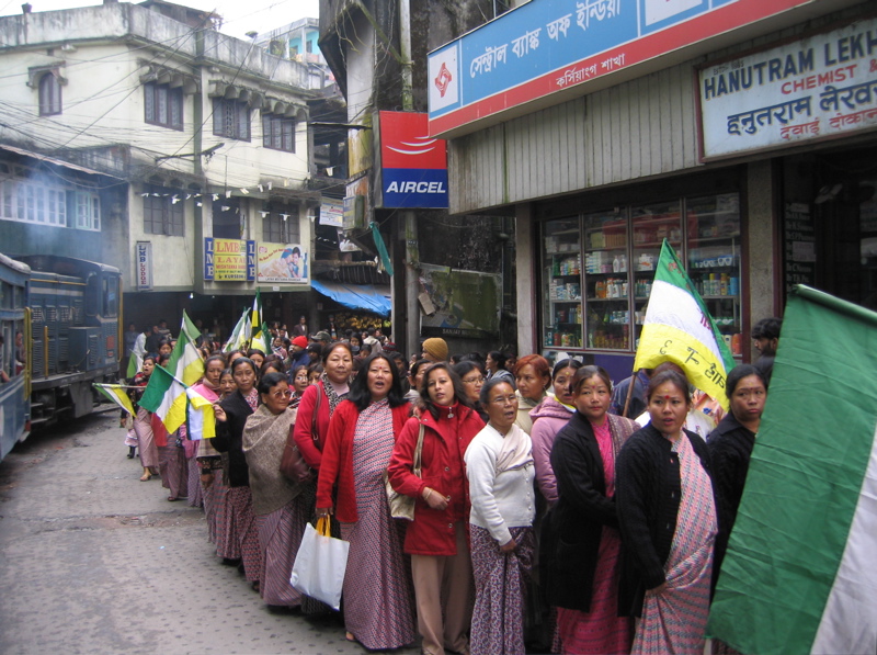 Demonstration for Gorkhaland